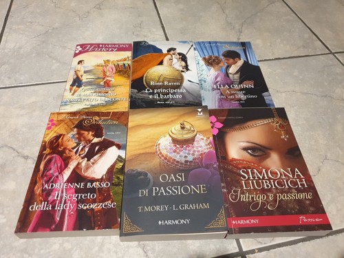 Lotto 6 libri storici - lotto,