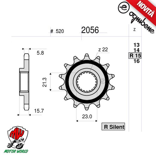 Pignone silent passo 520 - silent,