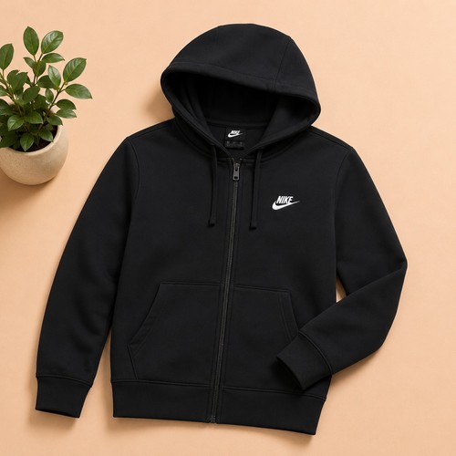 Felpa con cappuccio zip - felpa,