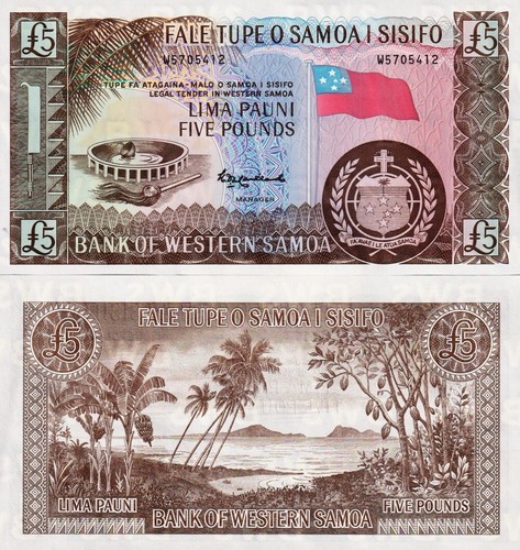 Western samoa tala 2023 - samoa,