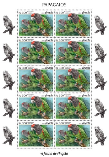 Francobolli pappagalli mnh - francobolli,