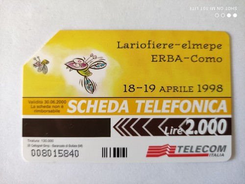 Scheda telefonica telecom - telefonica,