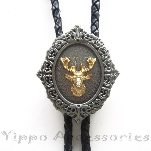 Cravatta western deer cowboy - cravatta,