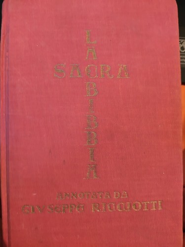 Sacra bibbia annotata da - sacra,
