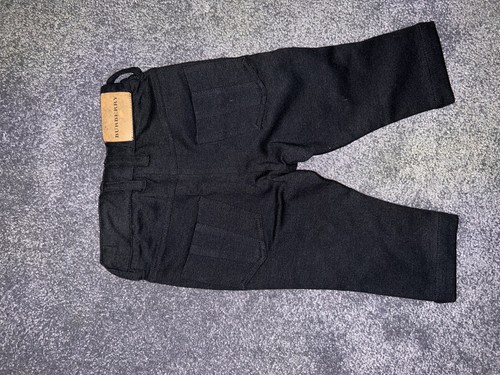 Burberry pantalone nero - pantalone,