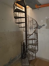 scala a chiocciola in ferro