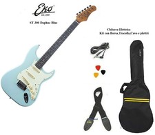 Eko st300 daphne blue chitarra - eko,