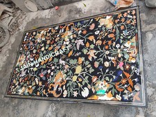 Tavolo 6'x3' marmo nero centro