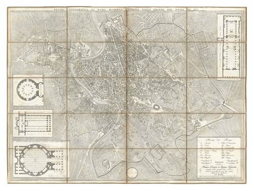 Mappa antica pianta - mappa,