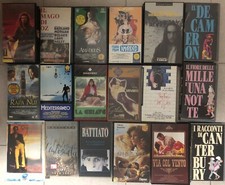 Lotto 18 VHS videocassette Film Originali  Vari Generi