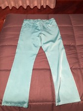 ANGELO MARANI  Pantalone Donna Turchese Taglia 46