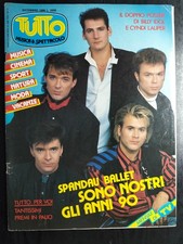 Tutto 12 1986 Spandau Ballet Cyndi Lauper Pretenders Red Canzian Pooh Billy Idol