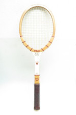 Wilson Jack Kramer AUTOGRAFO racchetta da tennis vintage in legno Wood Racket