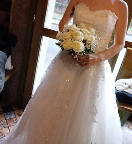 Abito sposa bianco ampio - sposa,