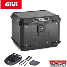 BAULE VALIGIA GIVI ALP44B ALLUMINIO NERO BAULETTO GIVI CON PIASTRA MONOLOCK 44LT