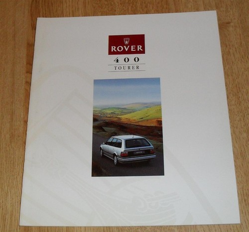 Rover 400 tourer brochure - rover, 1994