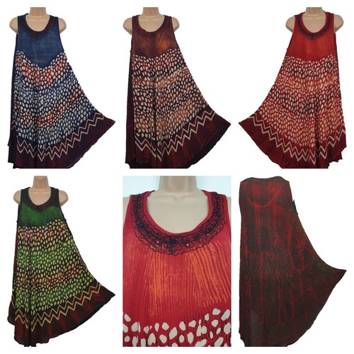 Abito boho batik tunica - tunica, estivo