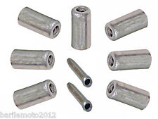 CAPIGUAINA / TERMINALE GUAINA FRENO + TERMINALI FILO BICI MTB - CITY - FIXED