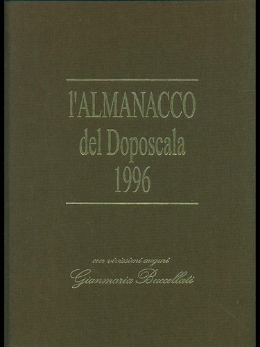 Almanacco del doposcala 1996 - del,