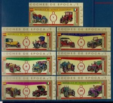 Guinea Equatoriale 1976 Auto d'epoca Mercedes/Weber/Ford/Wolseley/Daimler/Fiat **