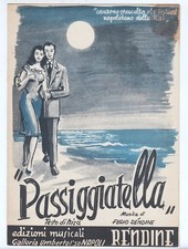 Spartito PASSIGGIATELLA Nino
