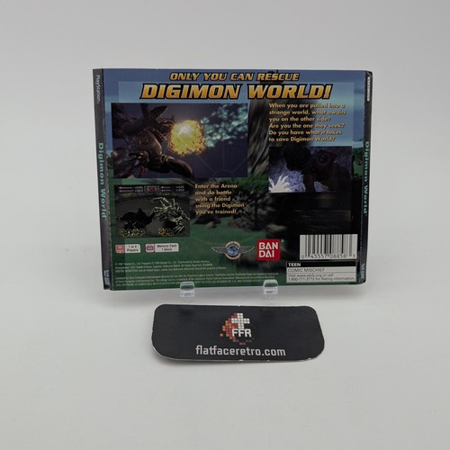 Digimon world box only ps1 - box,