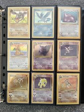 Pokémon Set Fossil completo Vintage ITA Italiano semi 1 edizione 62/62