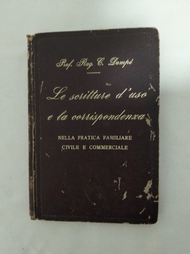 Libretto antico scritture d - scritture,