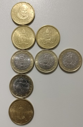 Lotto monete euro - lotto, 50