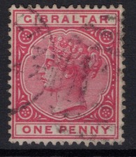 GIBILTERRA 1886-87 REGINA