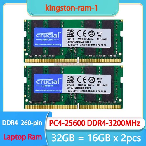 Crucial 2x16 gb - crucial,