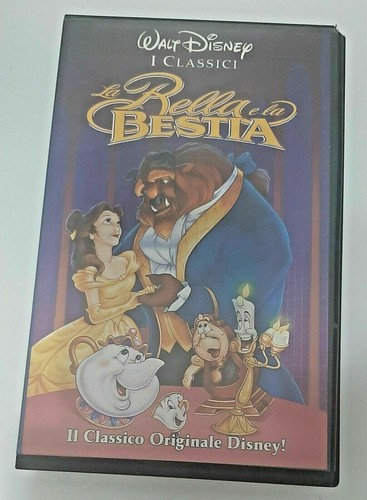 Vhs originali disney - disney, la