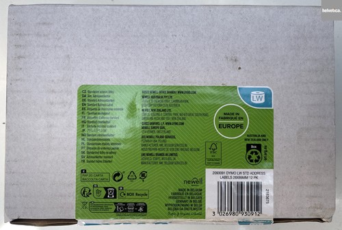Etichette - (12, rotoli)