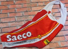 SAECO CANNONDALE INDOSSATO CONTE MAGLIA BODY BICI CICLISMO BIB-SHORTS