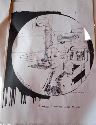 1968 bruno caruso - , litografia