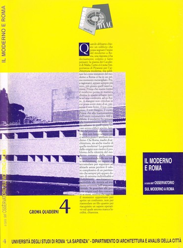 Moderno roma tre - il, roma.