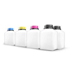 5 toner di ricarica + chip per