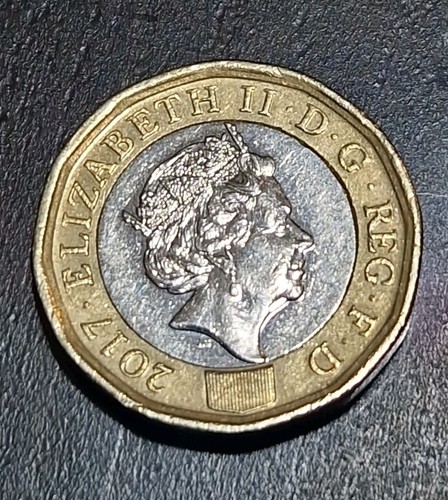 One pound coin - pound, elizabeth