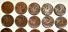 10 CENTESIMI APE E IMPERO - REGNO D'ITALIA - LOTTO DI 25 MONETE CON DATE DIVERSE