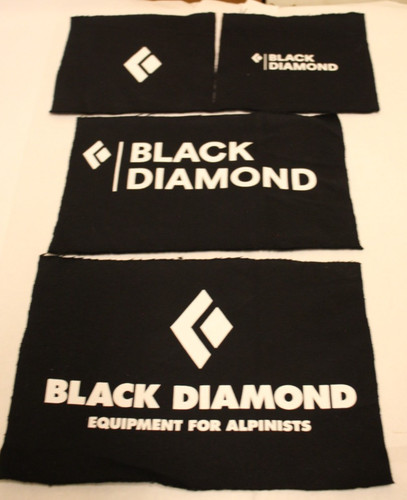 Patch logo black diamond - patch,