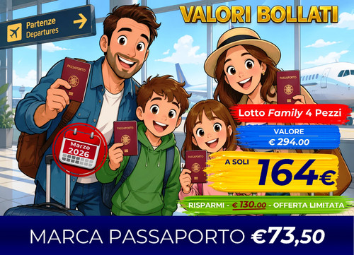 Marca passaporto - passaporto, €73,50