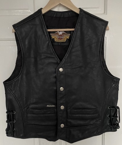 Gilet harley davidson pelle - harley,