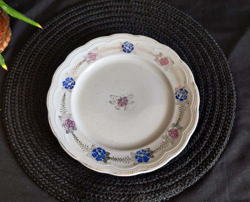 Piatto rotondo ceramica - piatto, bianco