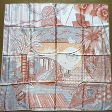 Sciarpa di seta Hermes Acte