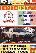 DECAL LANCIA 037 RALLY