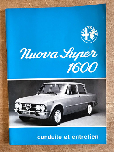 Alfa romeo nuova super - nuova,