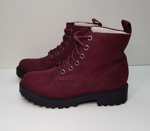 Scarpe stivaletti bordeaux - scarpe,
