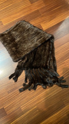 Sciarpa visone originale - sciarpa,