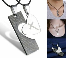 Collana 2in1 coppia cuore - 2in1,