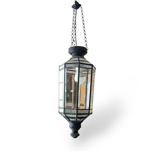 Lampadario etnico vetro - , e
